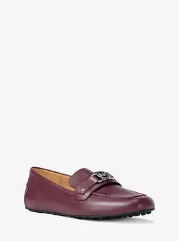 Кожаные мокасины Mandy Michael Kors, бордовый
