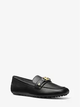 Кожаные мокасины Mandy Michael Kors, черный