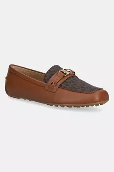 Кожаные мокасины Mandy Michael Michael Kors, коричневый
