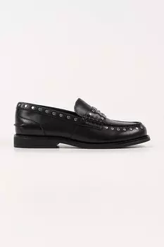 Кожаные мокасины MIA Karl Lagerfeld, черный