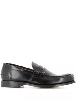 Кожаные мокасины от Church's, коричневый