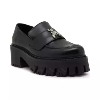 Кожаные мокасины Patrizia Pepe, черный