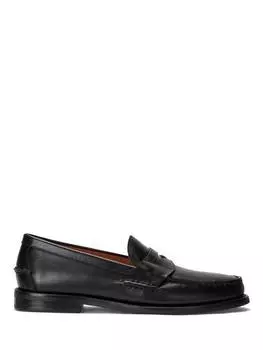 Кожаные мокасины пенни от alston Ralph Lauren, черный