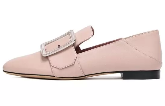 Кожаные мокасины с пряжками Bally