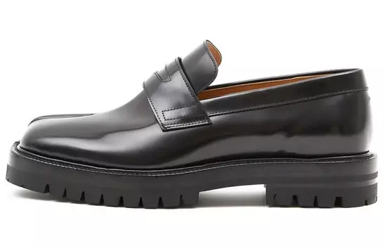 Кожаные мокасины Tabi Maison Margiela