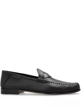 Кожаные мокасины TOM FORD, черный