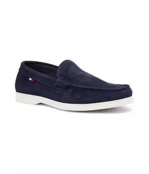 Кожаные мокасины Tommy Hilfiger, синий
