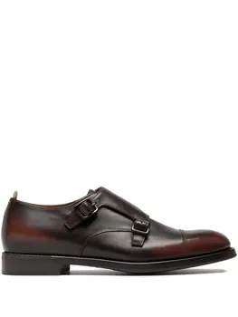 Кожаные монки Officine Creative, коричневый