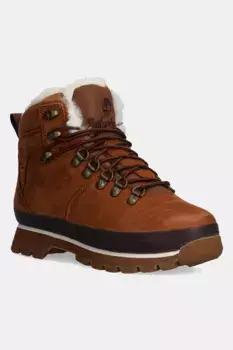 Кожаные мотоциклетные ботинки Euro Hiker Timberland, коричневый