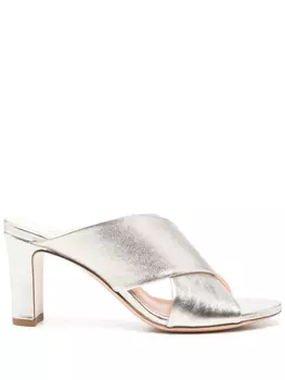 Кожаные мюли AGL, золотой