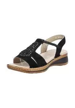 Кожаные мюли Ara, черный