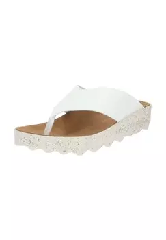 Кожаные мюли ASPORTUGUESAS, белый