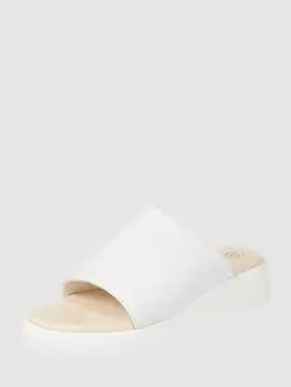 Кожаные мюли Bagatt, белый