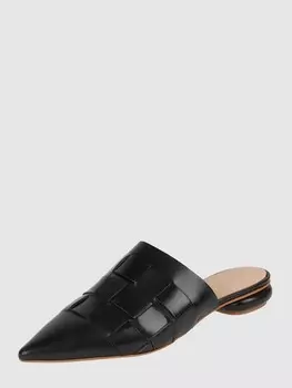 Кожаные мюли CAFNOIR, черный