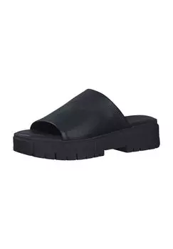 Кожаные мюли для женщин Tamaris, цвет Black Uni