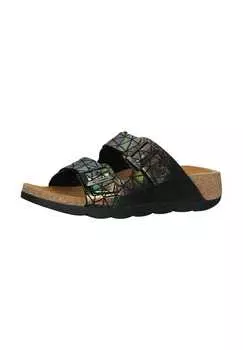 Кожаные мюли Fly London, черный