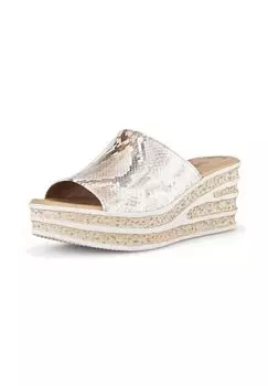 Кожаные мюли Gabor, цвет Beige Rosa