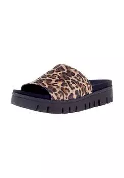 Кожаные мюли Gabor, цвет leopard