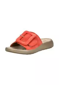 Кожаные мюли Igi&Co, красный