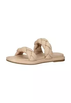 Кожаные мюли ILC, бежевый