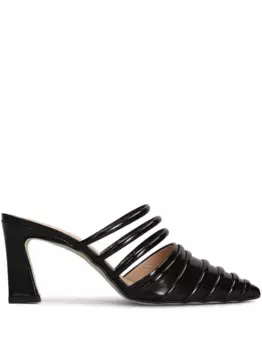 Кожаные мюли Isabel Ferranti, черный