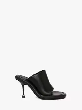 Кожаные мюли JW Anderson, черный