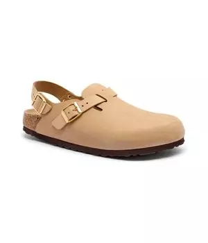 Кожаные мюли, как эти Birkenstock, желтый