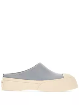 Кожаные мюли Marni, синий