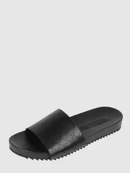 Кожаные мюли модель "Шторм" Gordon & Bros, черный