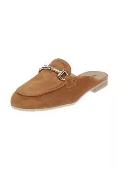 Кожаные мюли NeroGiardini, цвет Tabacco
