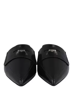 Кожаные мюли Nyta Salvatore Ferragamo, черный