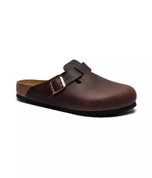 Кожаные мюли обувь boston sfb leoi habana Birkenstock, коричневый