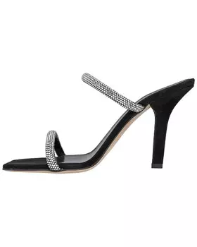 Кожаные мюли Paris Texas Holly Linda, черный