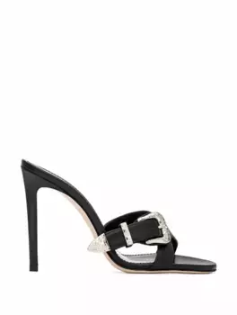 Кожаные мюли Regina Paris Texas, черный