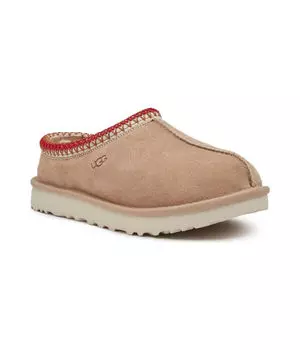 Кожаные мюли с тасманом Ugg, коричневый