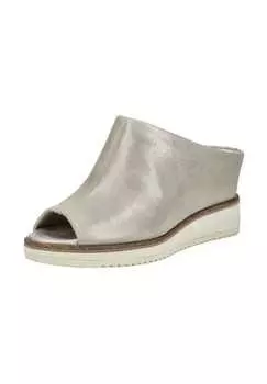 Кожаные мюли Tamaris, цвет champagne