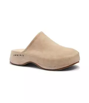 Кожаные мюли туфли sabot venezia Inuikii, желтый