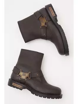 Кожаные мужские ботинки до щиколотки Tonny Black