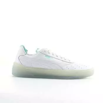 Кожаные мужские кроссовки на шнуровке Clai O Diamond Supply E 369399 01 Puma, белый