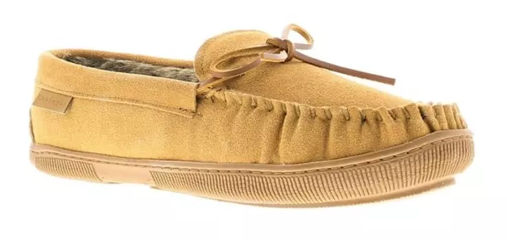 Кожаные мужские полные тапочки Ace светло-коричневого цвета Hush Puppies, коричневый