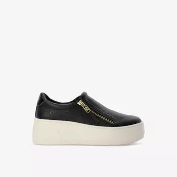 Кожаные низкие кеды episodic на молнии Dune, черный