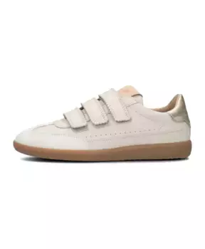 Кожаные низкие кеды Fred De La Bretoniere, бежевый