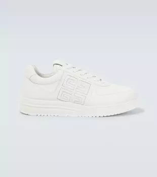 Кожаные низкие кеды G4 Givenchy, разноцветный