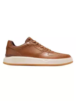 Кожаные низкие кеды Grandpr Crossover Cole Haan, цвет british tan ivory