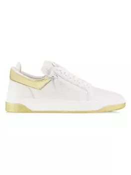 Кожаные низкие кеды GZ/94 Giuseppe Zanotti, цвет bianco