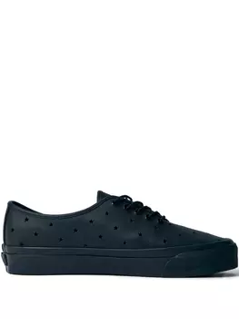 Кожаные низкие кеды Vans, черный