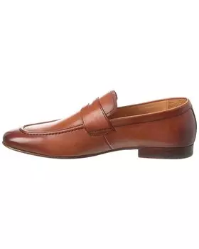 Кожаные пенни-лоферы Curatore, цвет Tan