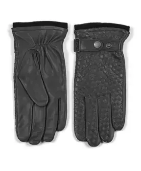 Кожаные перчатки Axel Howard London, серый