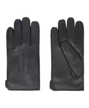 Кожаные перчатки Boggi Milano, черный