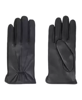 Кожаные перчатки Boggi Milano, черный